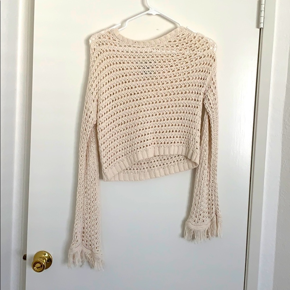 American Rag netted top